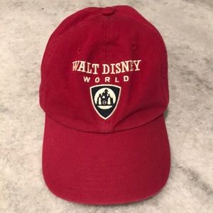 Disney Red Baseball Cap